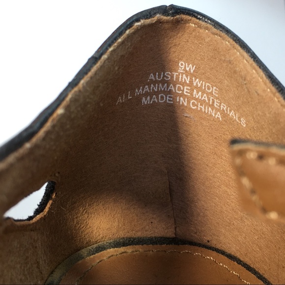 Nicole Grey Cutout Wedges - Picture 6 of 6